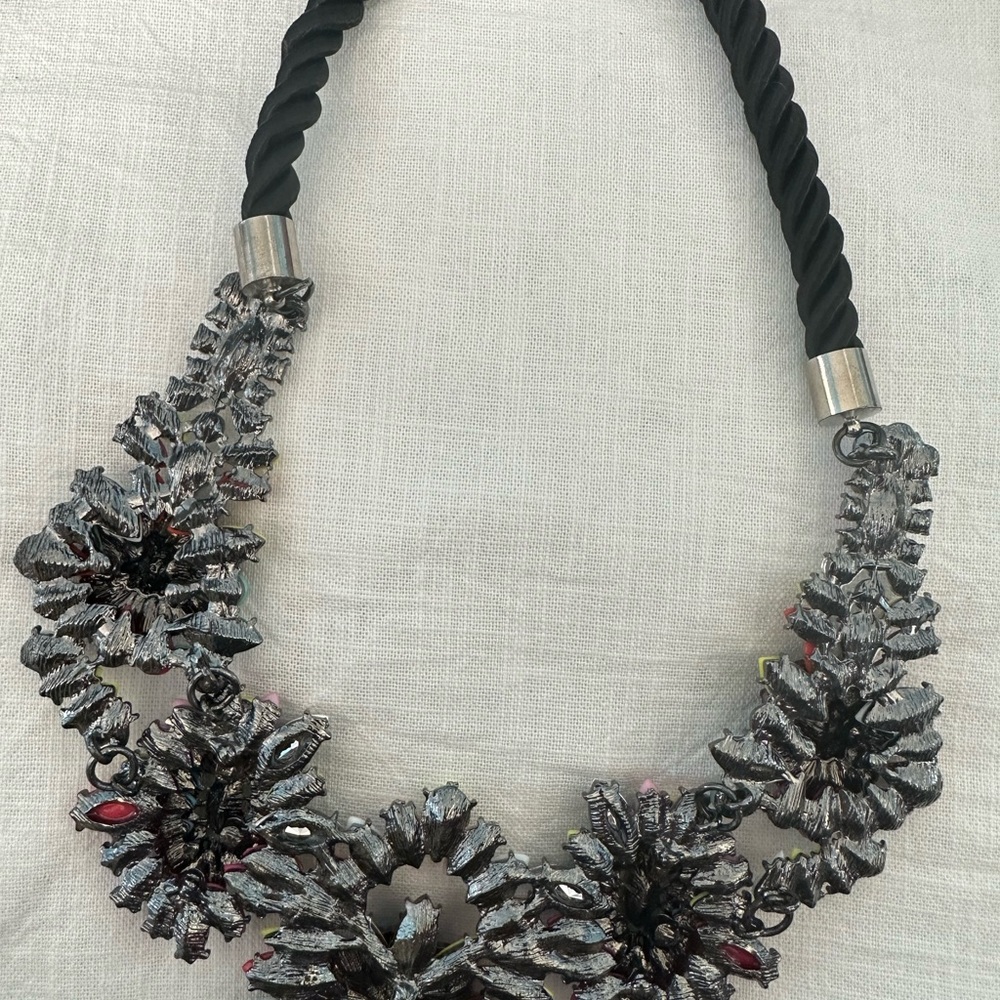 Eye Candy La Multicolored Statement Necklace - image 4